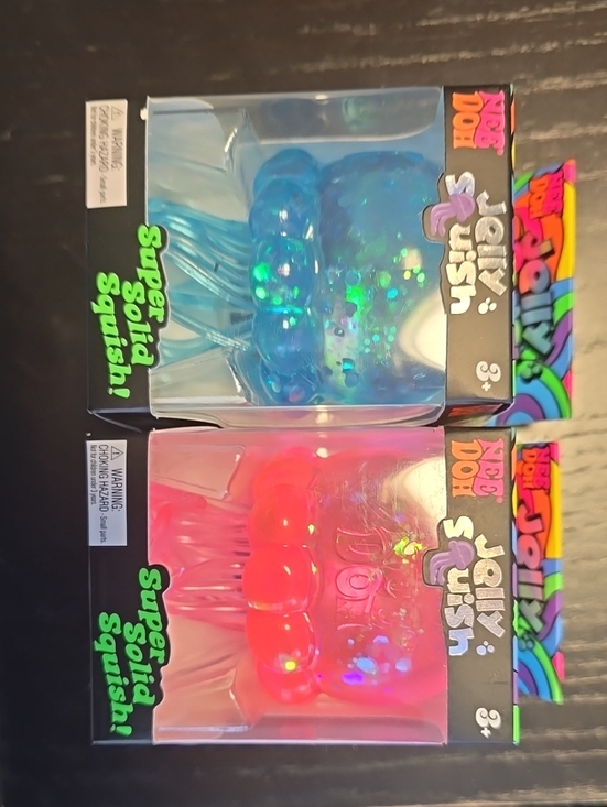 Other - Schylling nee dog Blue and Pink Jelly Squish